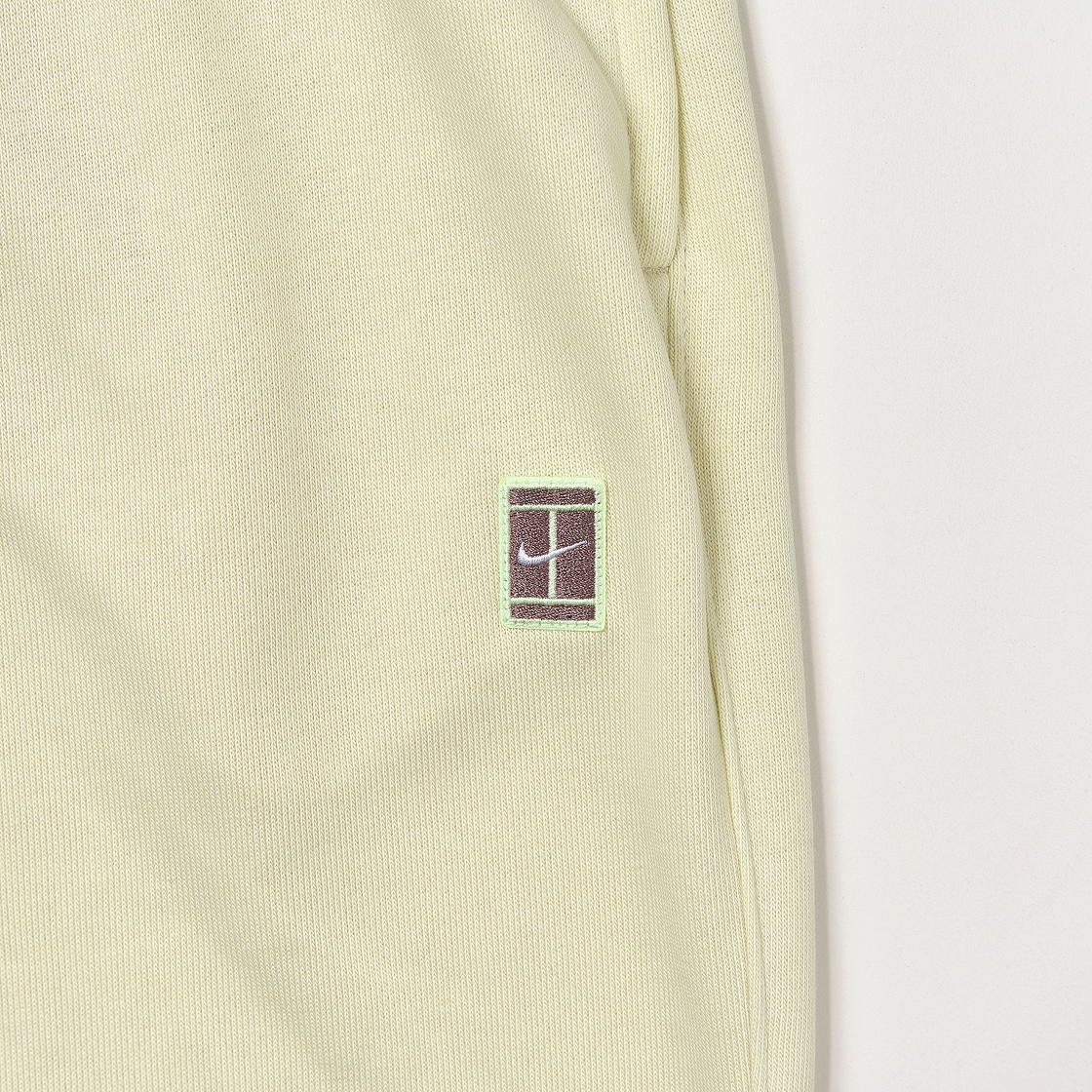 나이키 코트 헤리티지 프렌치 테리 테니스 팬츠 코코넛 밀크 - 아시아(Nike Court Heritage French Terry Tennis Pants Coconut Milk - Asia) - 4