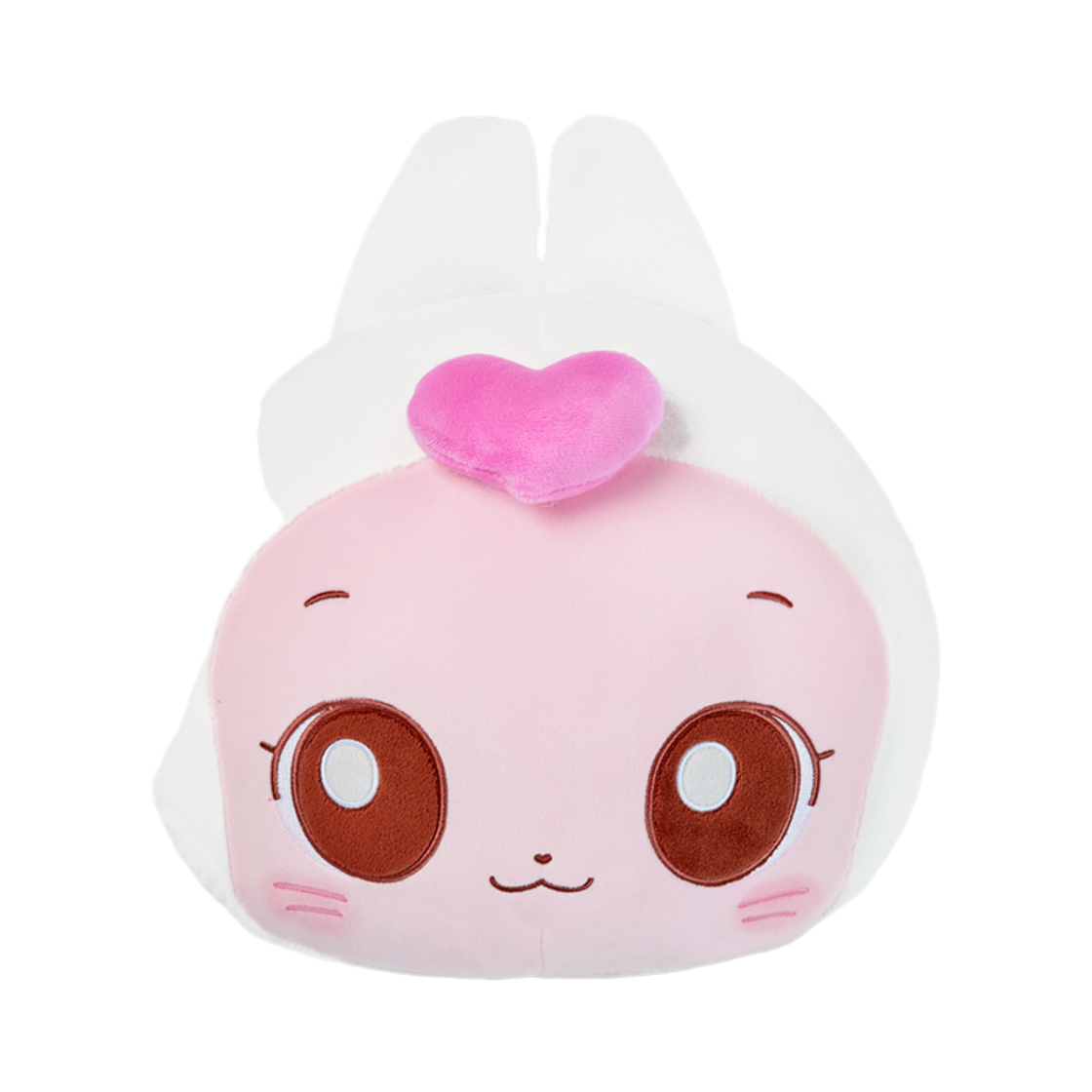 - Catch! Teenieping Laid-back Days Plush Face Cushion Hopping