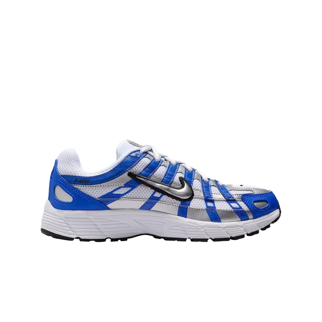 (GS) 나이키 P-6000 레이서 블루 메탈릭 실버((GS) Nike P-6000 Racer Blue Metallic Silver)