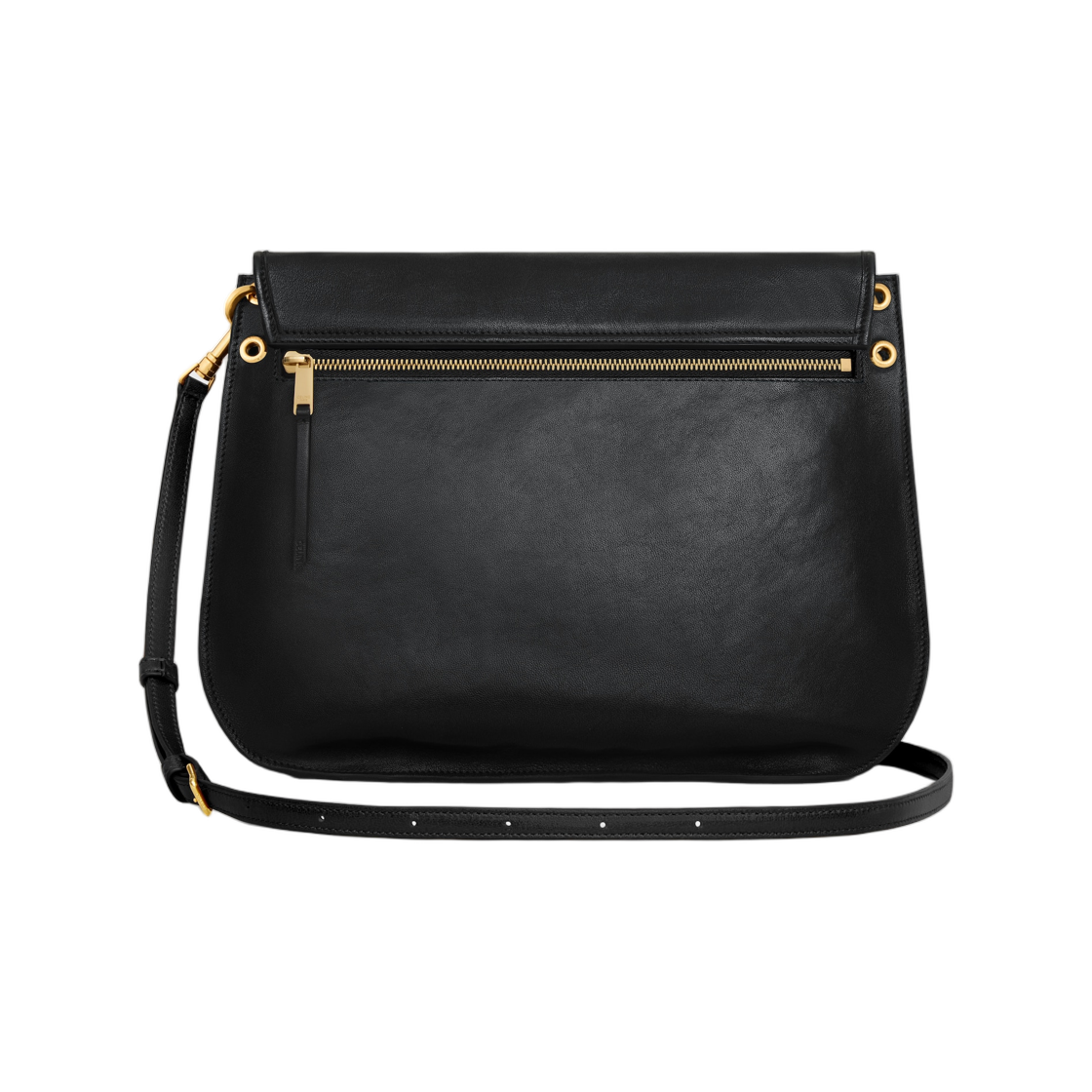셀린느 소프트 트리옹프 베사체 서플 샤이니 램스킨 블랙(Celine Soft Triomphe Besace in Supple Shiny Lambskin Black) - 3