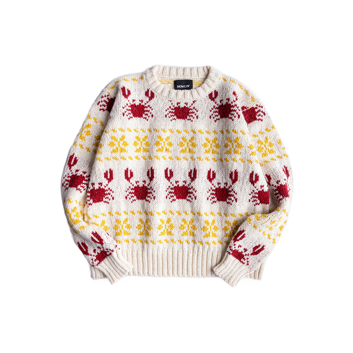 하울린 우먼 크랩스 인 스페이스 에크루 - 25FW(Howlin Women Crabs In Space Ecru - 25FW)