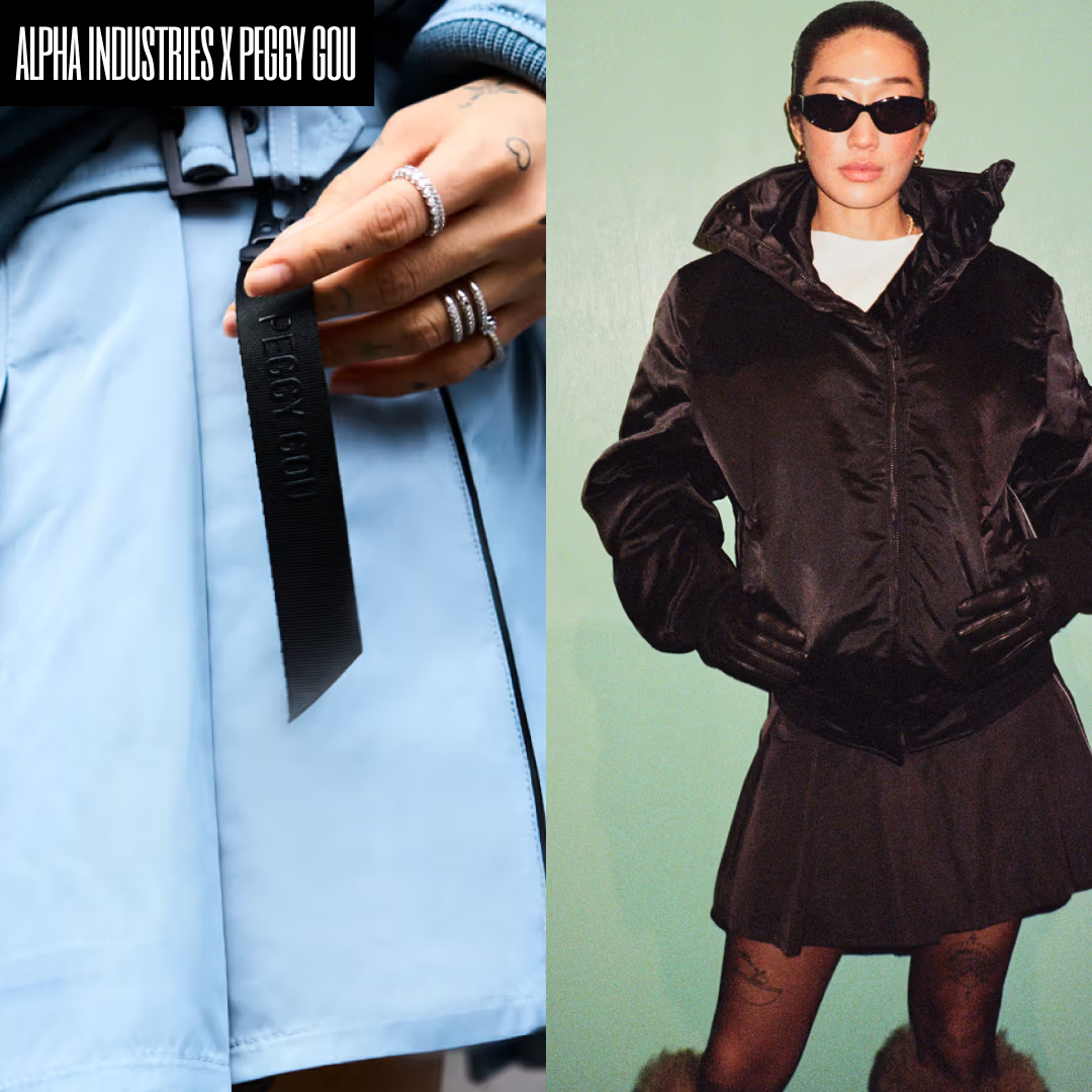 ALPHA INDUSTRIES MA-1 Flight Jacket Black 착용 스타일 - 3