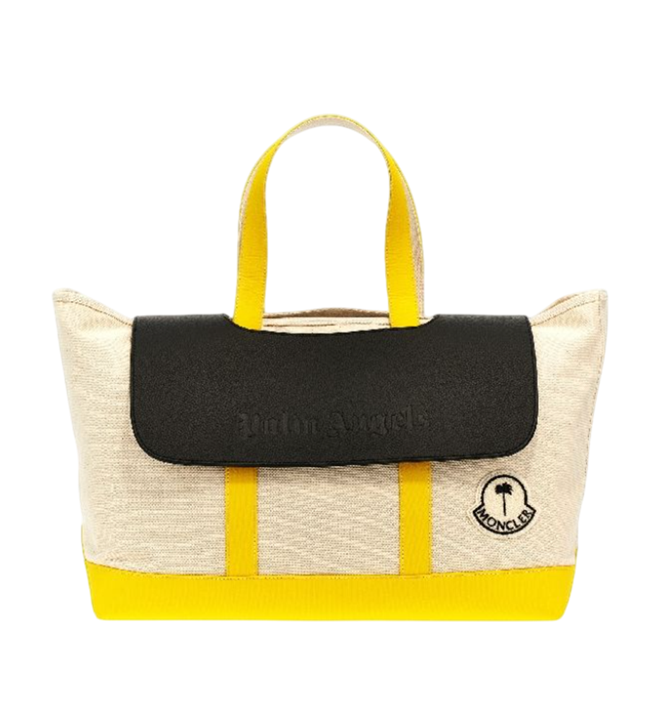 P9G3MOA81 Palm Angels Tote Bag Beige