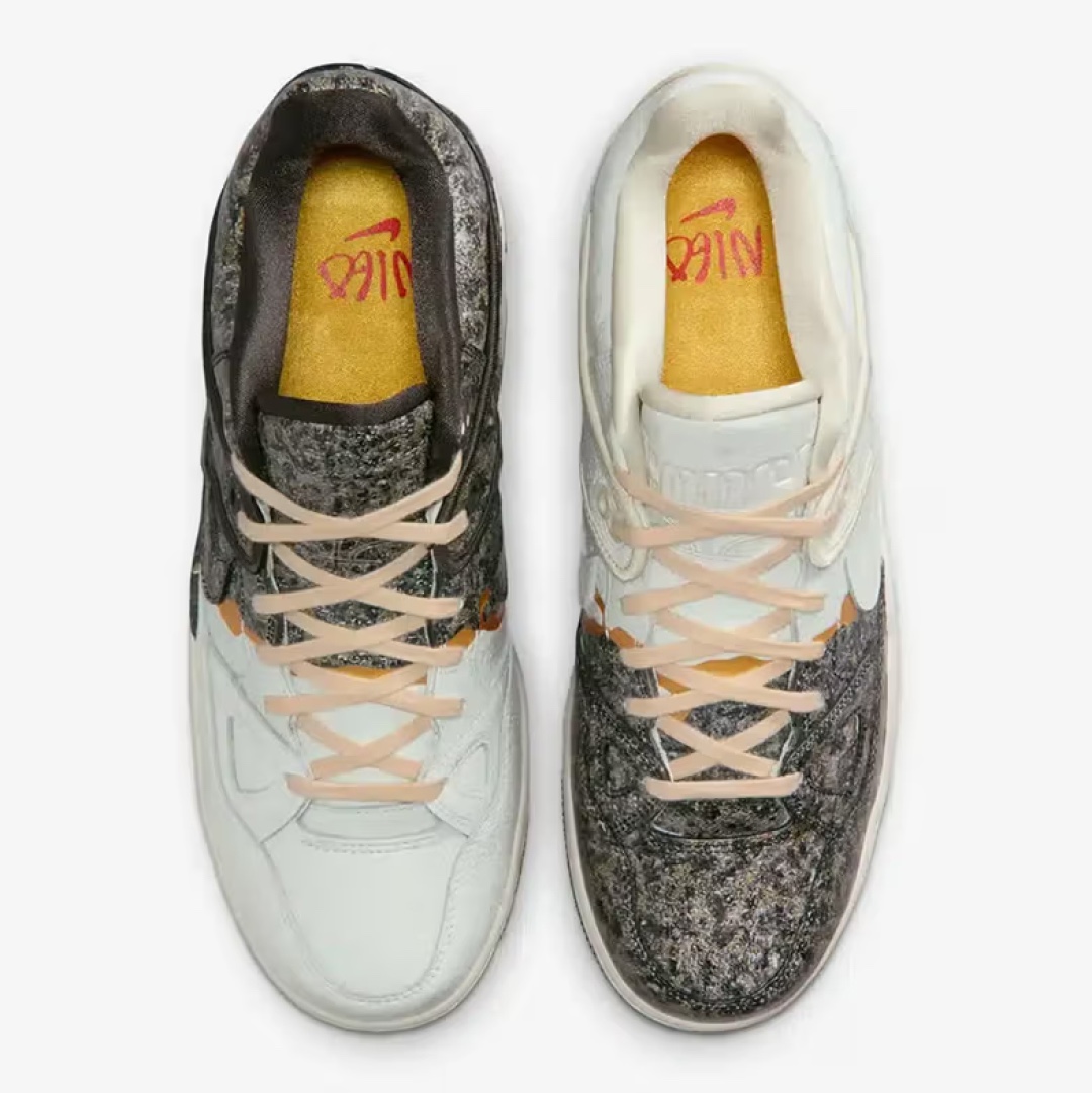 Nike x Nigo Air Force 3 Low Phantom and Night Stadium 착용 스타일 - 2