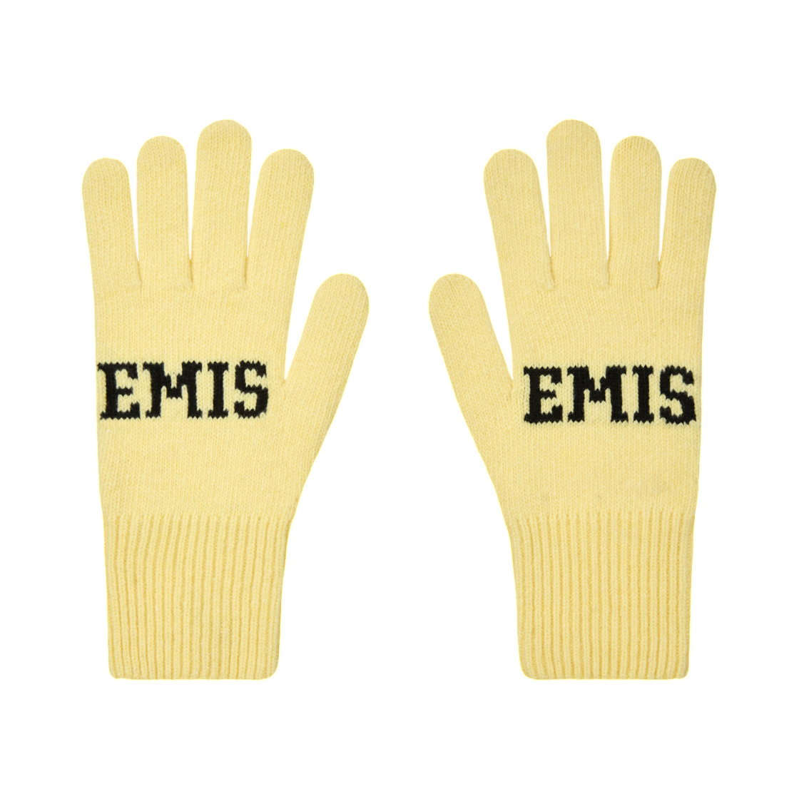 - Emis Logo Finger Gloves Yellow
