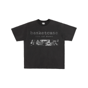 Basketcase Scar T-Shirt Vintage Black - 25FW
