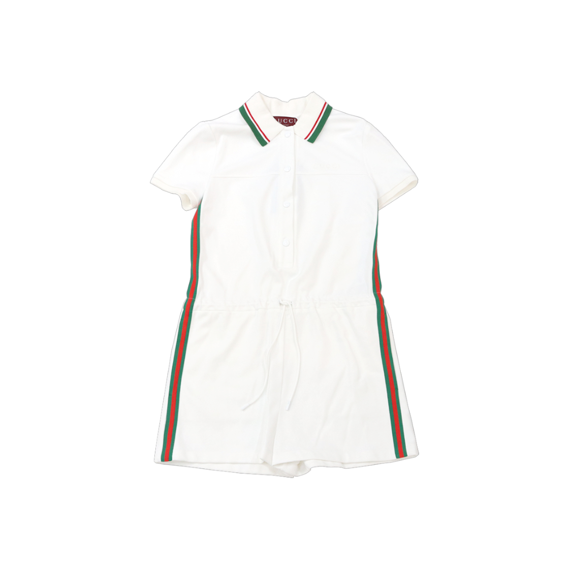 ITNVLJSBIOQ6 Gucci Web Stripe Jumpsuit A-C40789