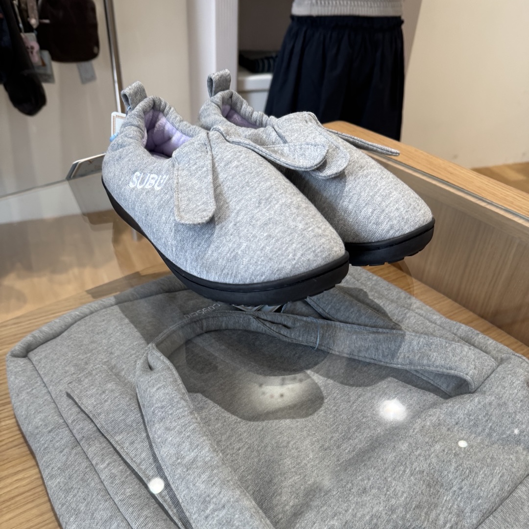 靴 SUBU COYSEIO FLUFF CHECK PADDING SHOES SUBU x COYSEIO FLUFF CHECK PADDING SHOES CHECK – SUBU ONLINE STORE
