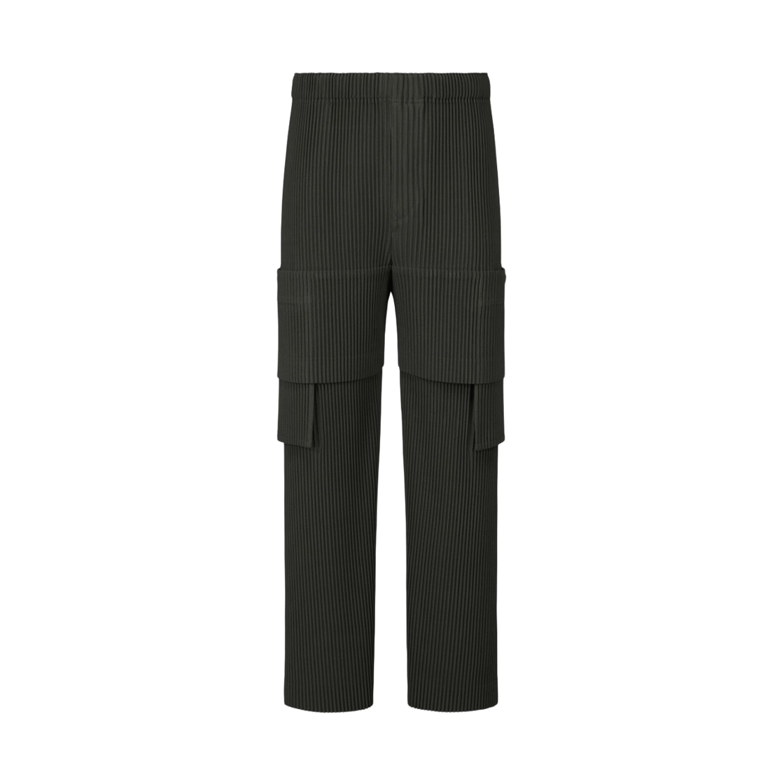 HP53-JF236-13 Homme Plisse Issey Miyake Multi-Pocket Pants Coke Gray