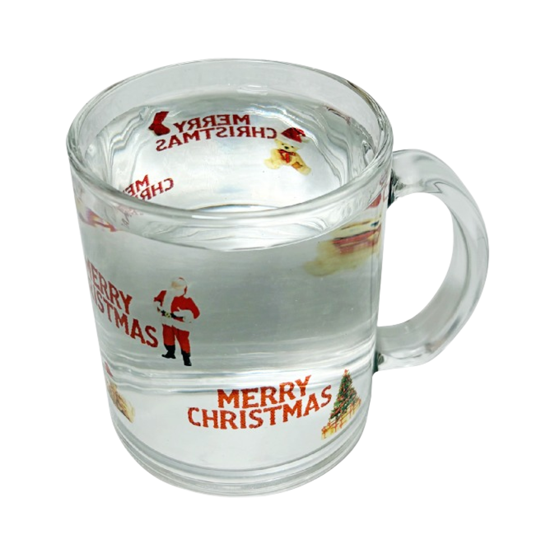 ylwmug24993222 [3% 포인트 적립] you like what  Merry Christmas Glass Mug (Gloss)