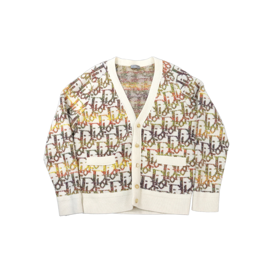 IT239LEN36OG Dior Oblique Cardigan A-C40784