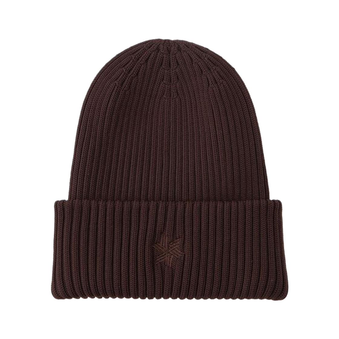골드윈 골드윈 로고 니트 캡 딥 브라운(Goldwin Goldwin Logo Knit Cap Deep Brown)