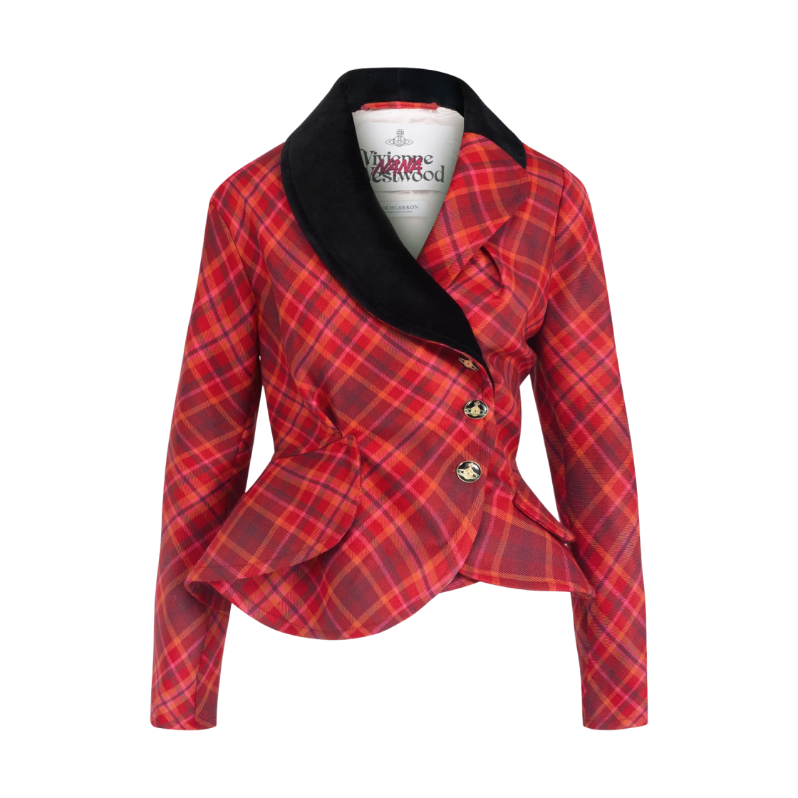- (W) Vivienne Westwood x Nana Stormy Jacket Red Plaid
