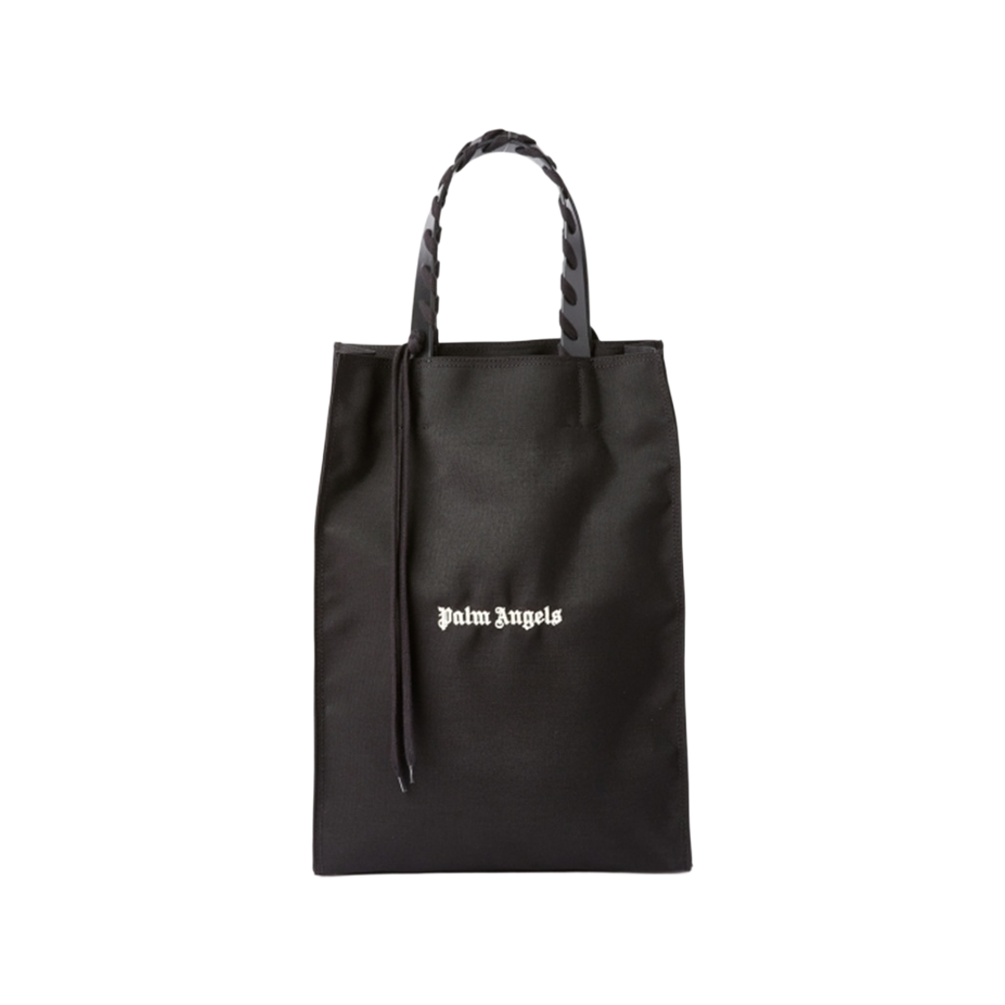 P9G5MMA99 Palm Angels Cordura Logo Tote Bag Black