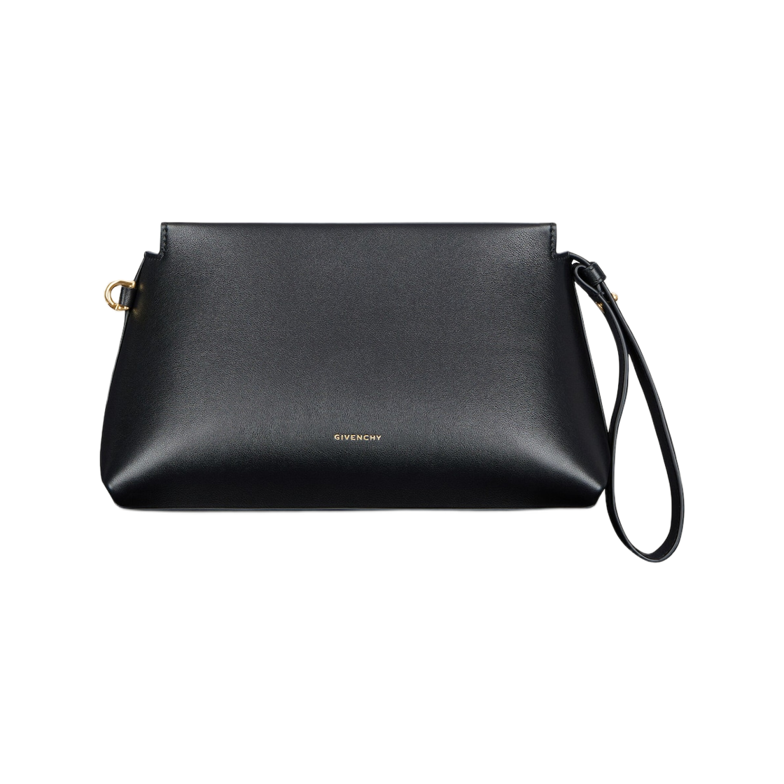 BB60PEB2AE-001 Givenchy Shiny Leather Day Pouch Black