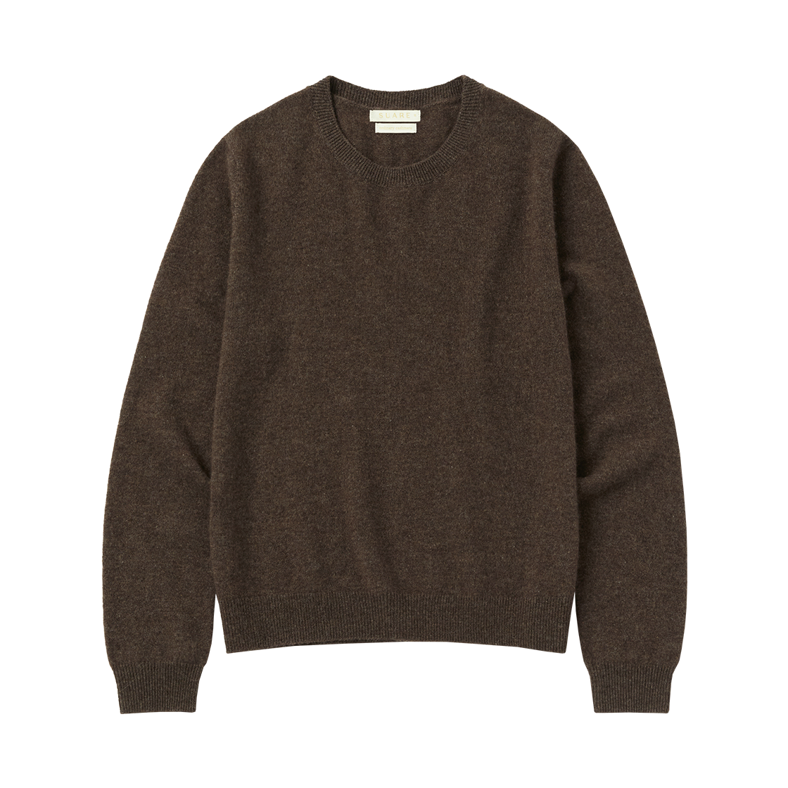 SBDAWLKN011BR [예약배송] Suare women cashmere 100 wholegarment knit brown