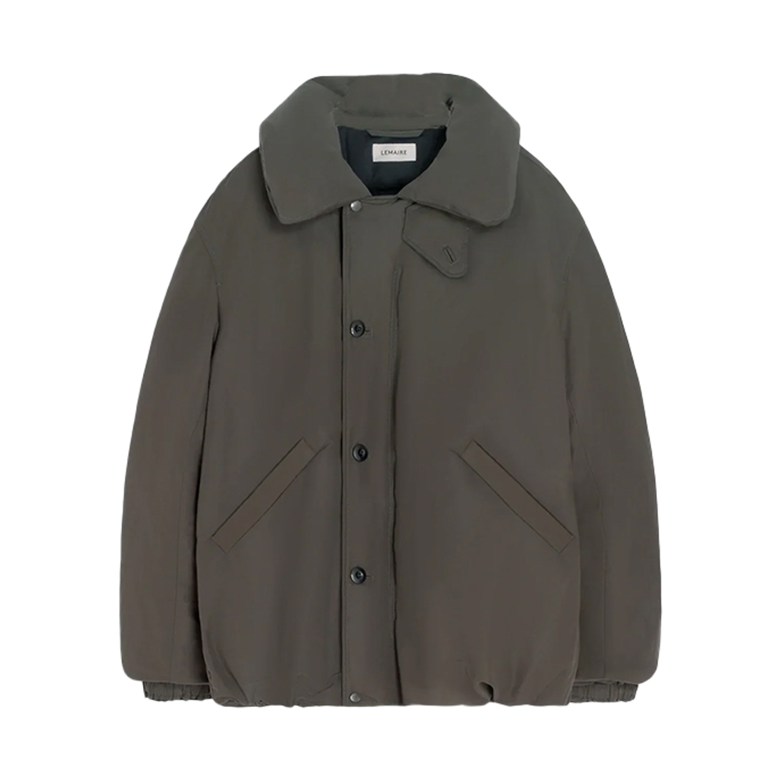 OW1164-LF1019-507 Lemaire Puffer Blouson Dark Espresso