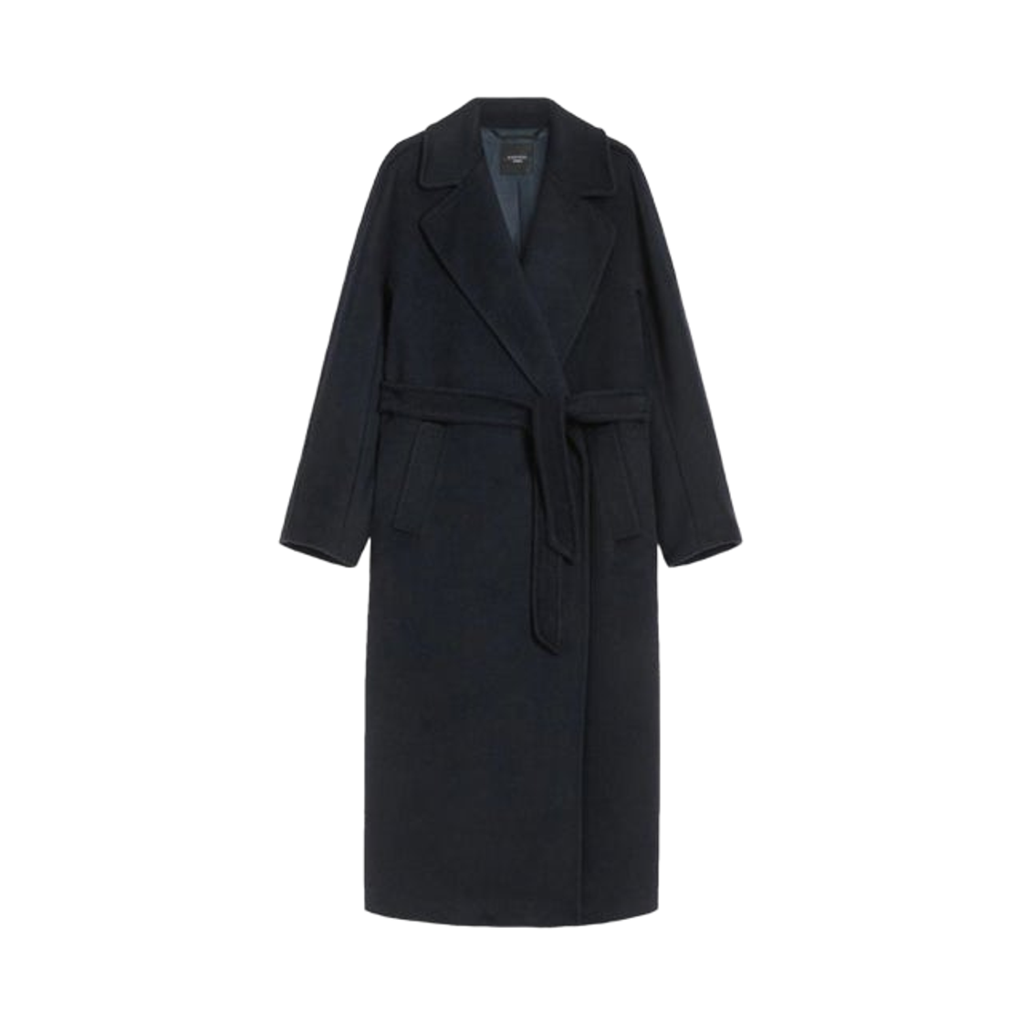 TEMPERA-010 (W) Weekend Max Mara Tempera Wool Alpaca Coat Navy