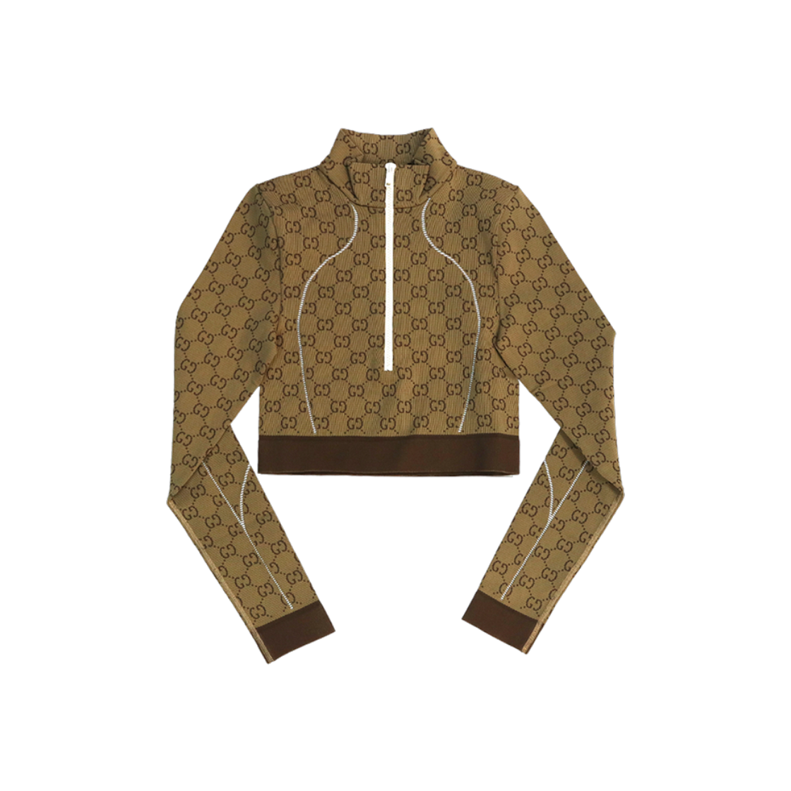 ITLARJCGTD9Q Gucci GG Cropped Sweatshirt A-C41311