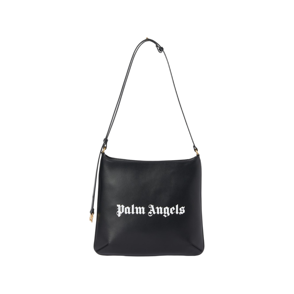 팜엔젤스 로고 레더 조르지나 라지 블랙(Palm Angels Logo Leather Giorgina Large Black) - 1