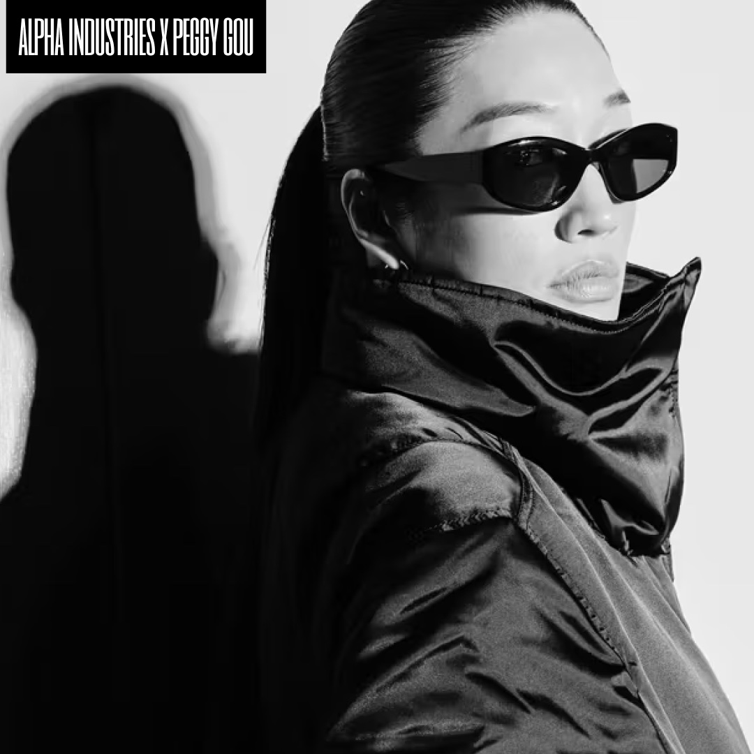 ALPHA INDUSTRIES MA-1 Flight Jacket Black 착용 스타일 - 4