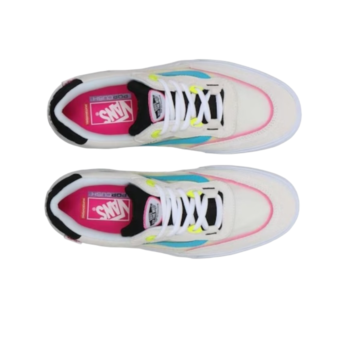 반스 웨이비 네온 화이트 멀티(Vans Wayvee Neon White Multi) - 2