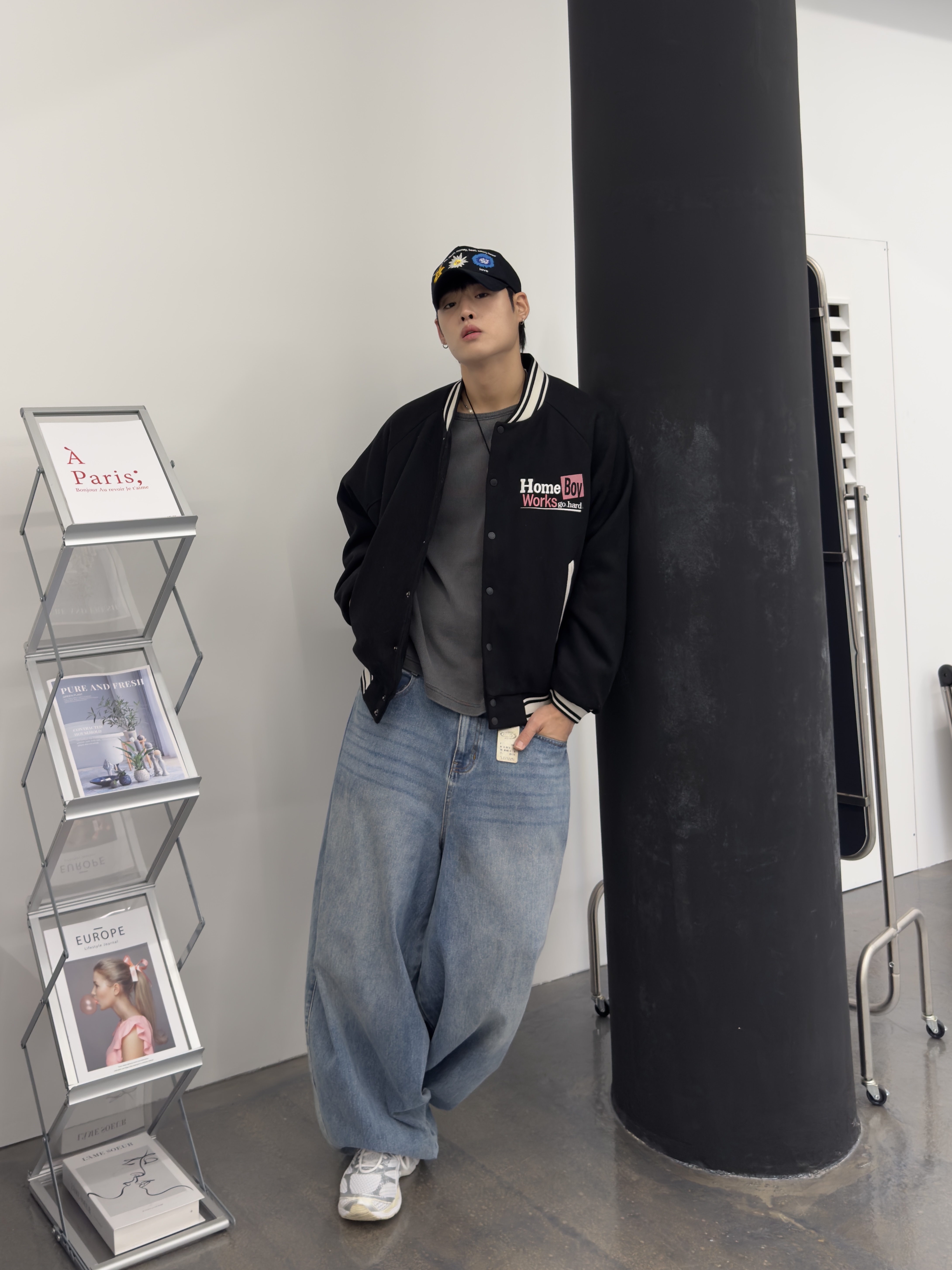 Asics Gel-Cumulus 16 White 착용 스타일 - 2