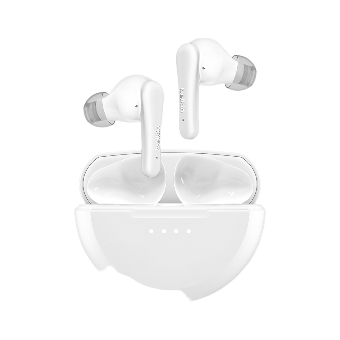 벨킨 사운드폼 리듬 ANC 노이즈캔슬링 무선 이어폰 AUC015 화이트(Belkin SoundForm ANC Noise-Cancelling Earbuds White)