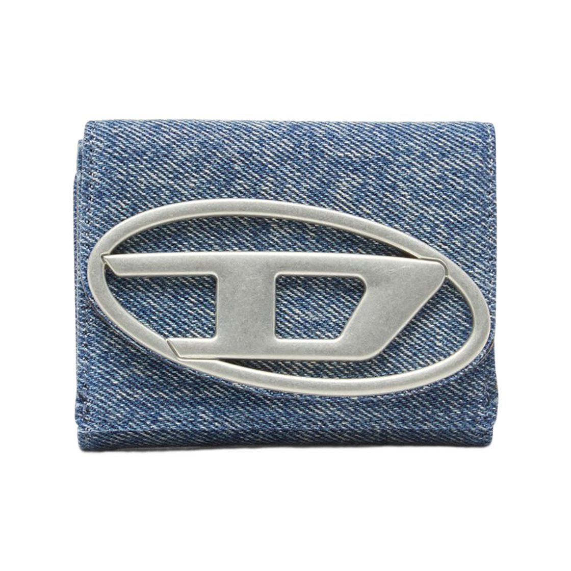 X09887P1730-H8457 Diesel 1DR Tri-Fold Coin XS II Wallet Blue