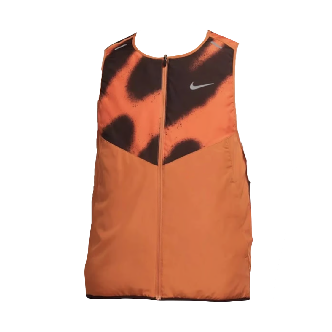 나이키 써마핏 리펠 와일드 런 베스트 오렌지 - 아시아(Nike Therma-Fit Repel Wild Run Vest Orange - Asia)