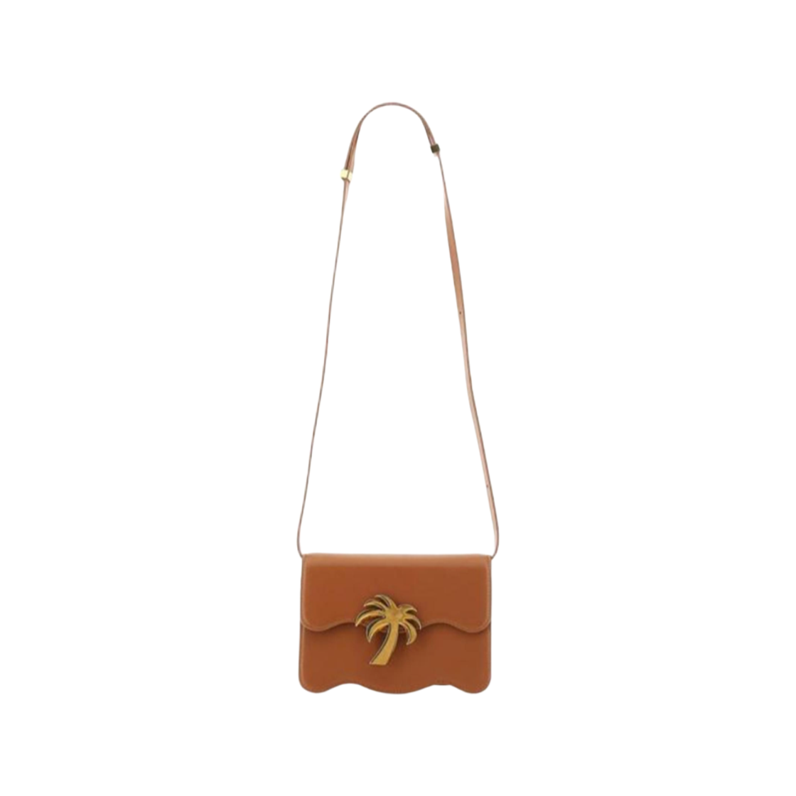 P9G2WMC85 Palm Angels Palm Beach Bag MM Brown