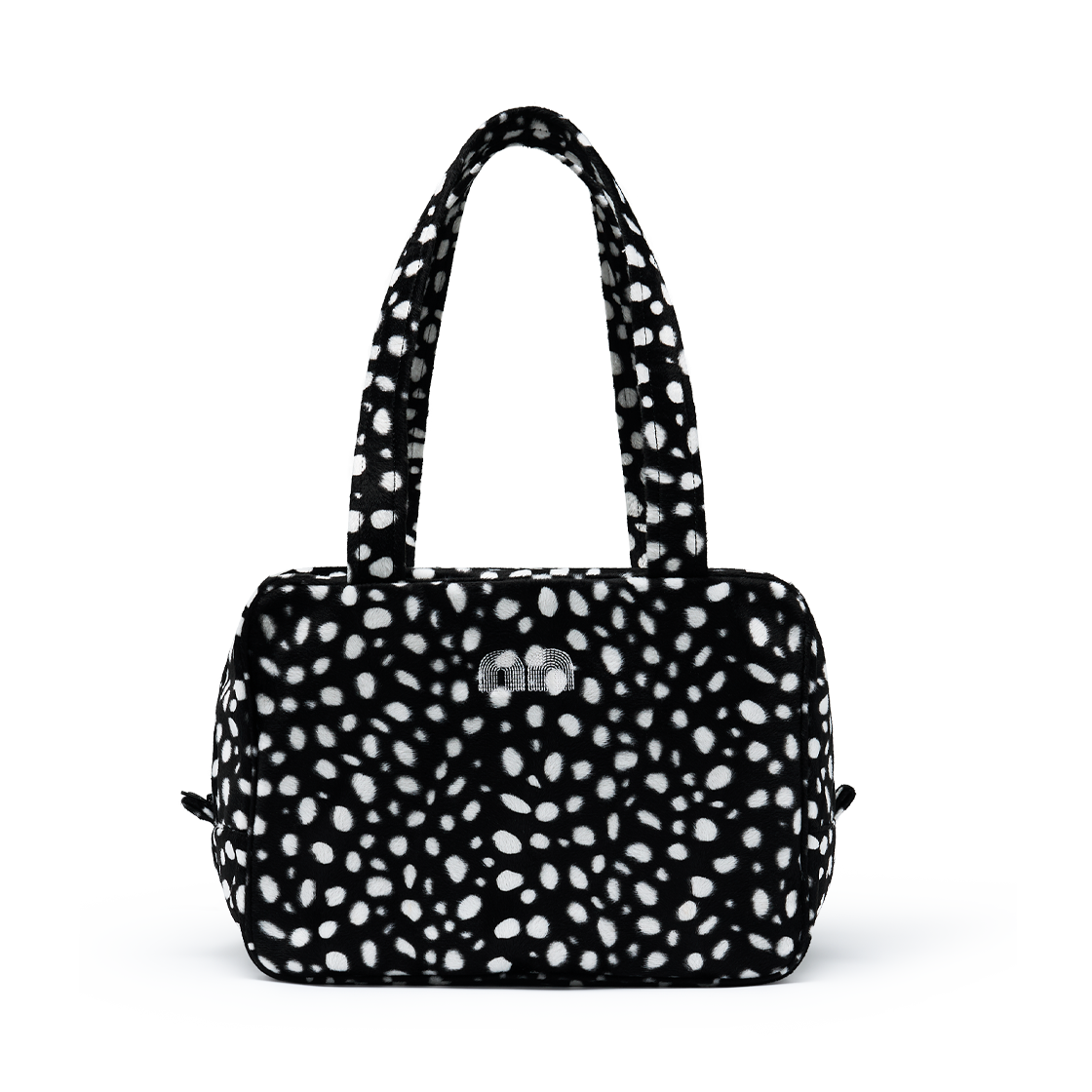 nnpt02bk Not New Pattern Shoulder Bag Black