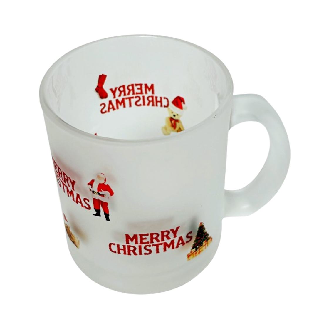 ylwmug249939 [3% 포인트 적립] you like what  Merry Christmas Glass Mug (Matte)