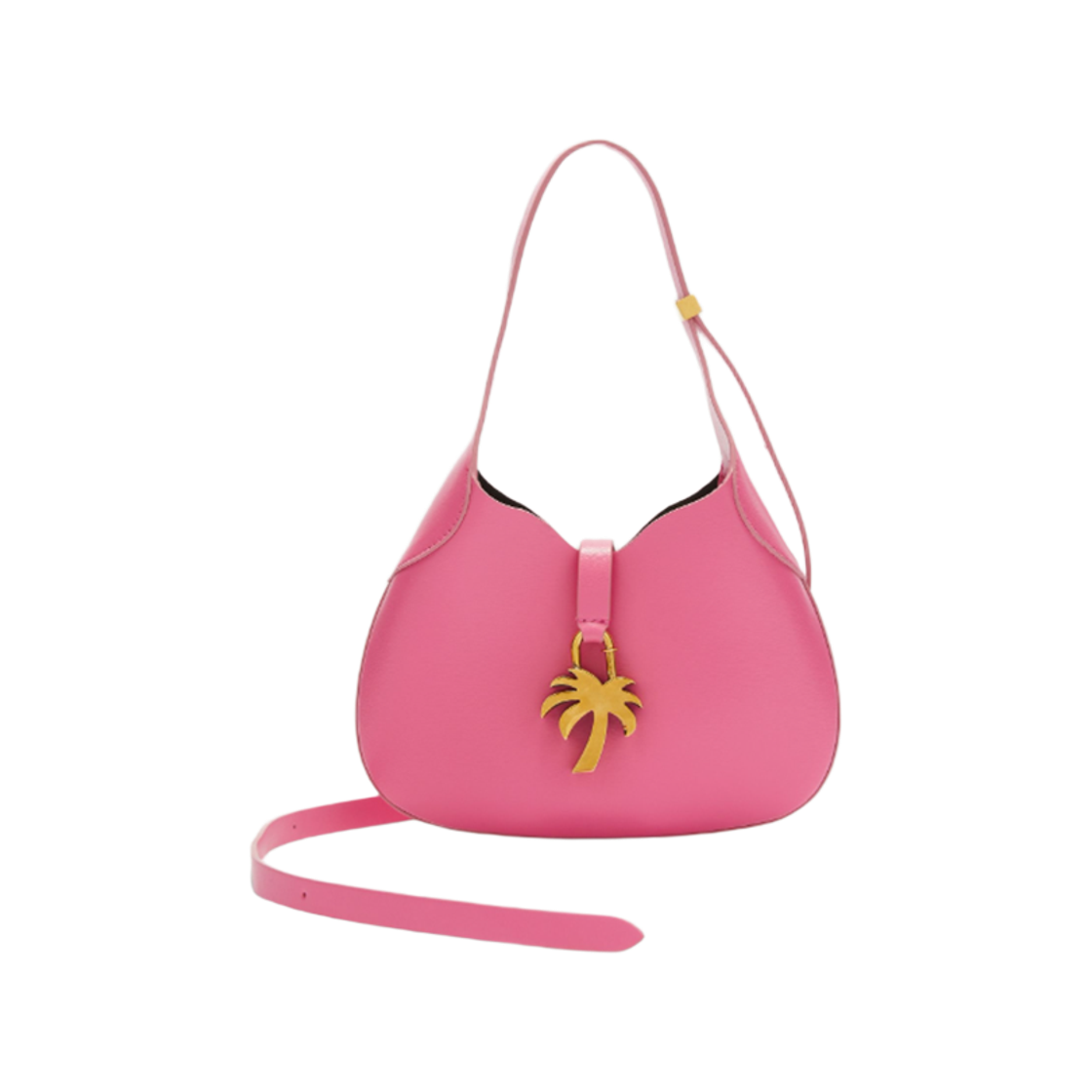 P9G2WMB25 Palm Angels Palm Hobo Pink