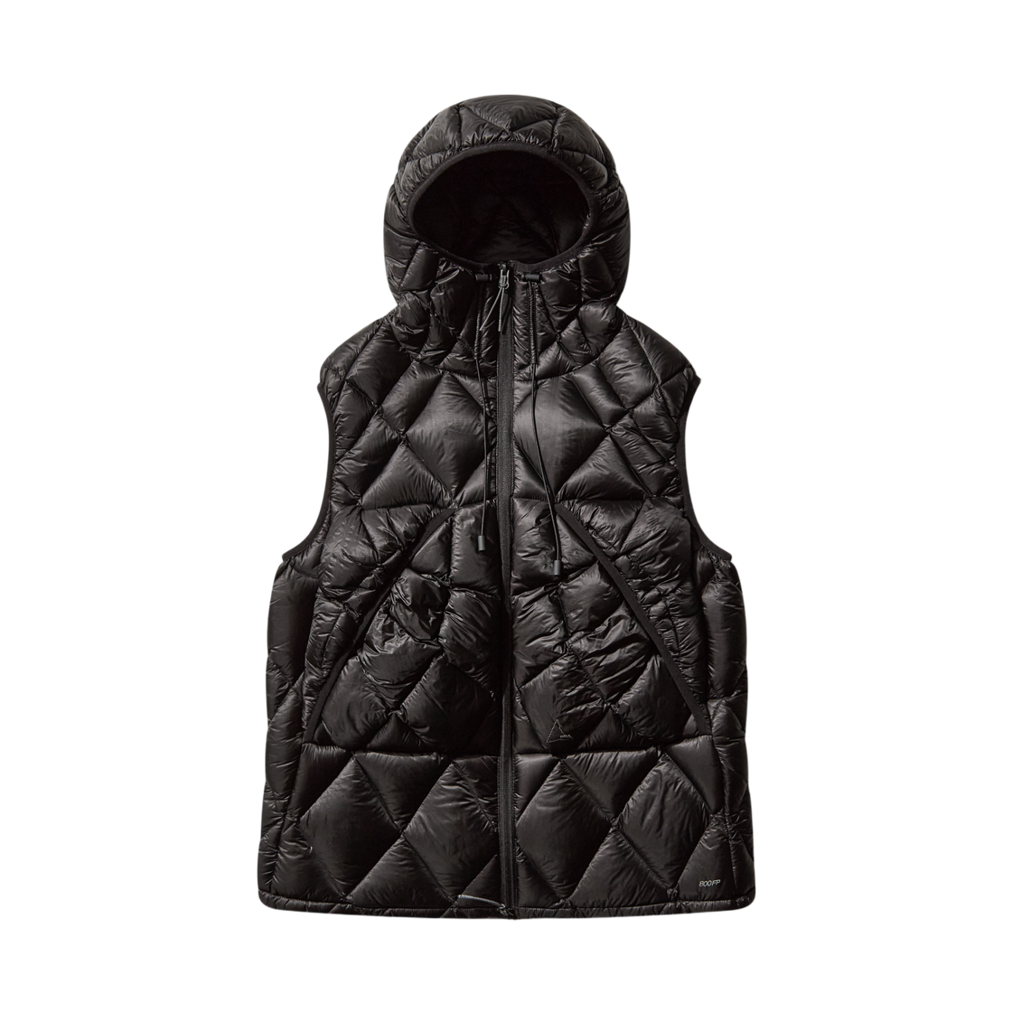 로아 누나 800 필 파워 후드 다운 베스트 블랙(ROA Nuna 800 Fill Power Hooded Down Vest Black)
