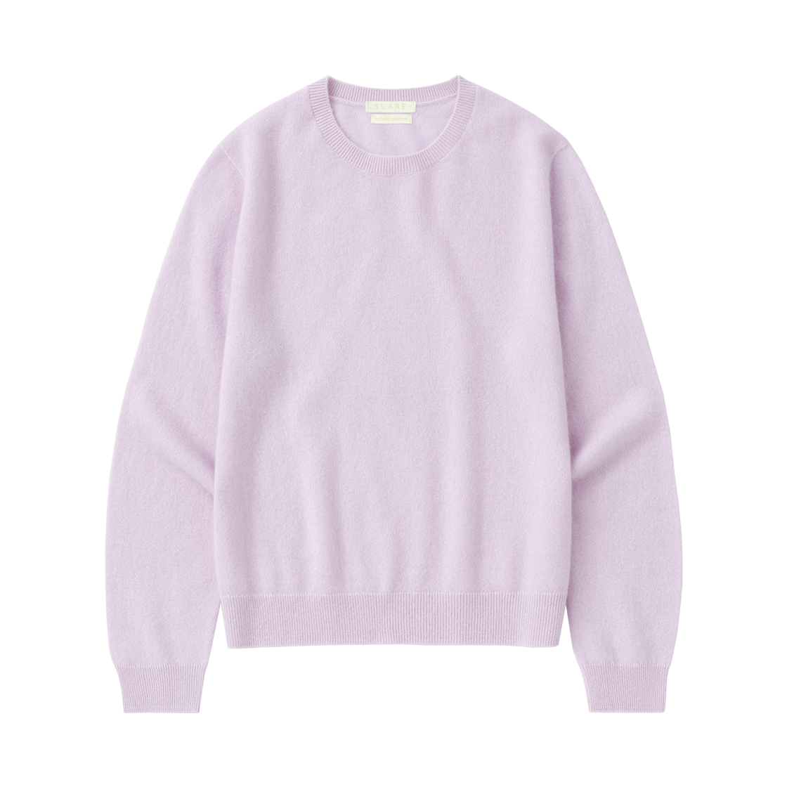 SBDAWLKN011LV Suare women cashmere 100 wholegarment knit lavender