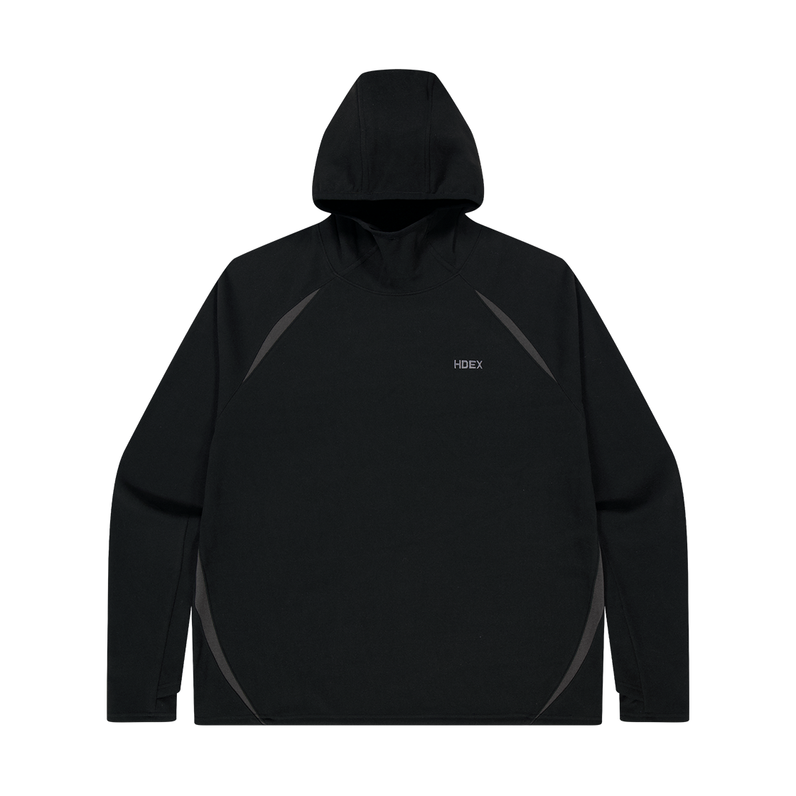 H253MRSTL020BK HDEX Warm Heat EZ Pullover Hoodie Black