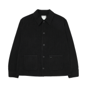 Wooyoungmi Crochet Shirt Black - 25FW