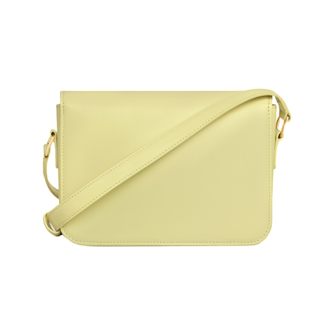 셀린느 틴 트리옹프 백 샤이니 카프스킨 시트러스(Celine Teen Triomphe Bag in Shiny Calfskin Citrus) - 3