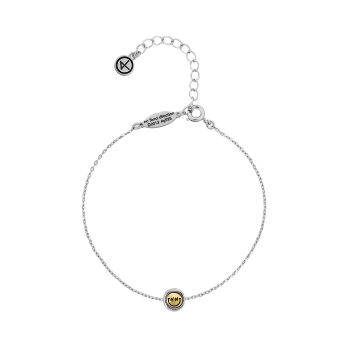NONENON-116 Nonenon Fried Smile Bracelet Silver925 S