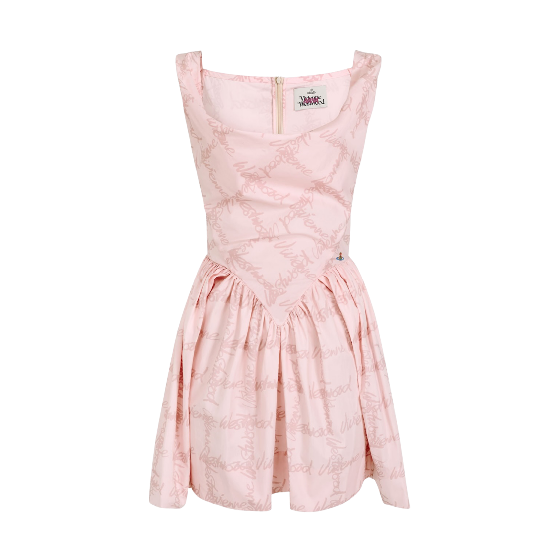 (W) 비비안 웨스트우드 x 나나 미니 선데이 드레스 핑크((W) Vivienne Westwood x Nana Mini Sunday Dress Pink)