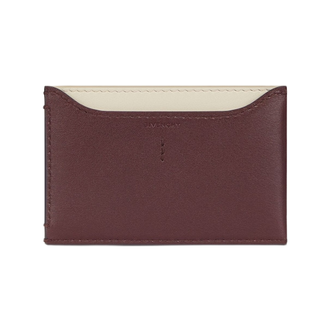 지방시 샤이니 레더 데이 카드 홀더 버건디(Givenchy Shiny Leather Day Card Holder Burgundy) - 2