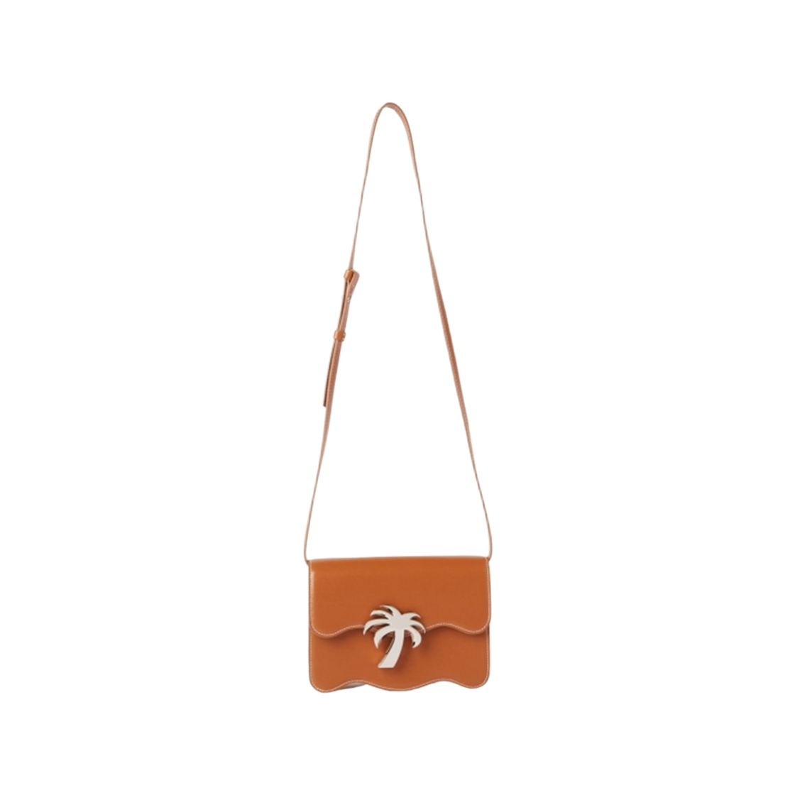 팜엔젤스 팜 비치 백 MM 브라운(Palm Angels Palm Beach Bag MM Brown)