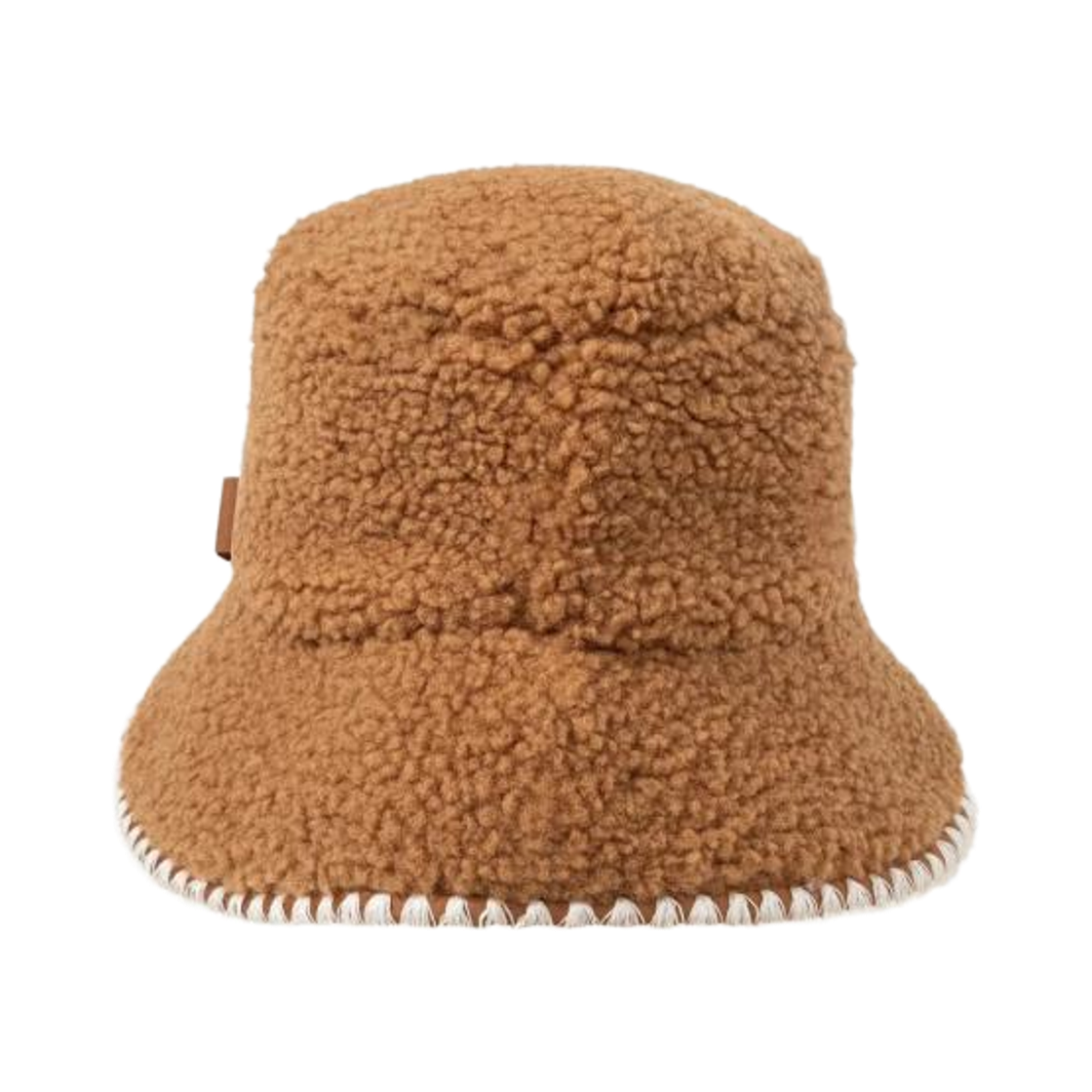 (W) 어그 플러프 스캘럽드 버킷햇 체스트넛((W) UGG Fluff Scalloped Bucket Hat Chestnut)