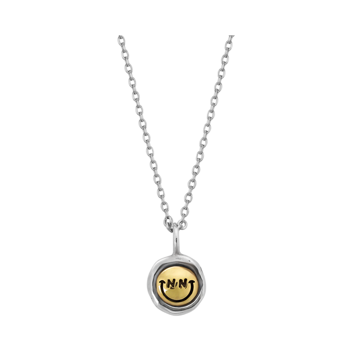 NONENON-118 Nonenon Fried Smile Necklace Silver925 S