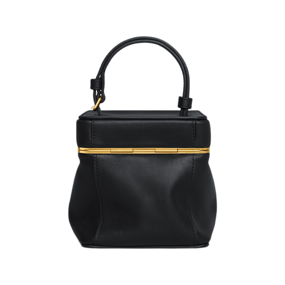 셀린느 스몰 트리옹프 프레임 서플 카프스킨 블랙(Celine Small Triomphe Frame in Supple Calfskin Black) - 3