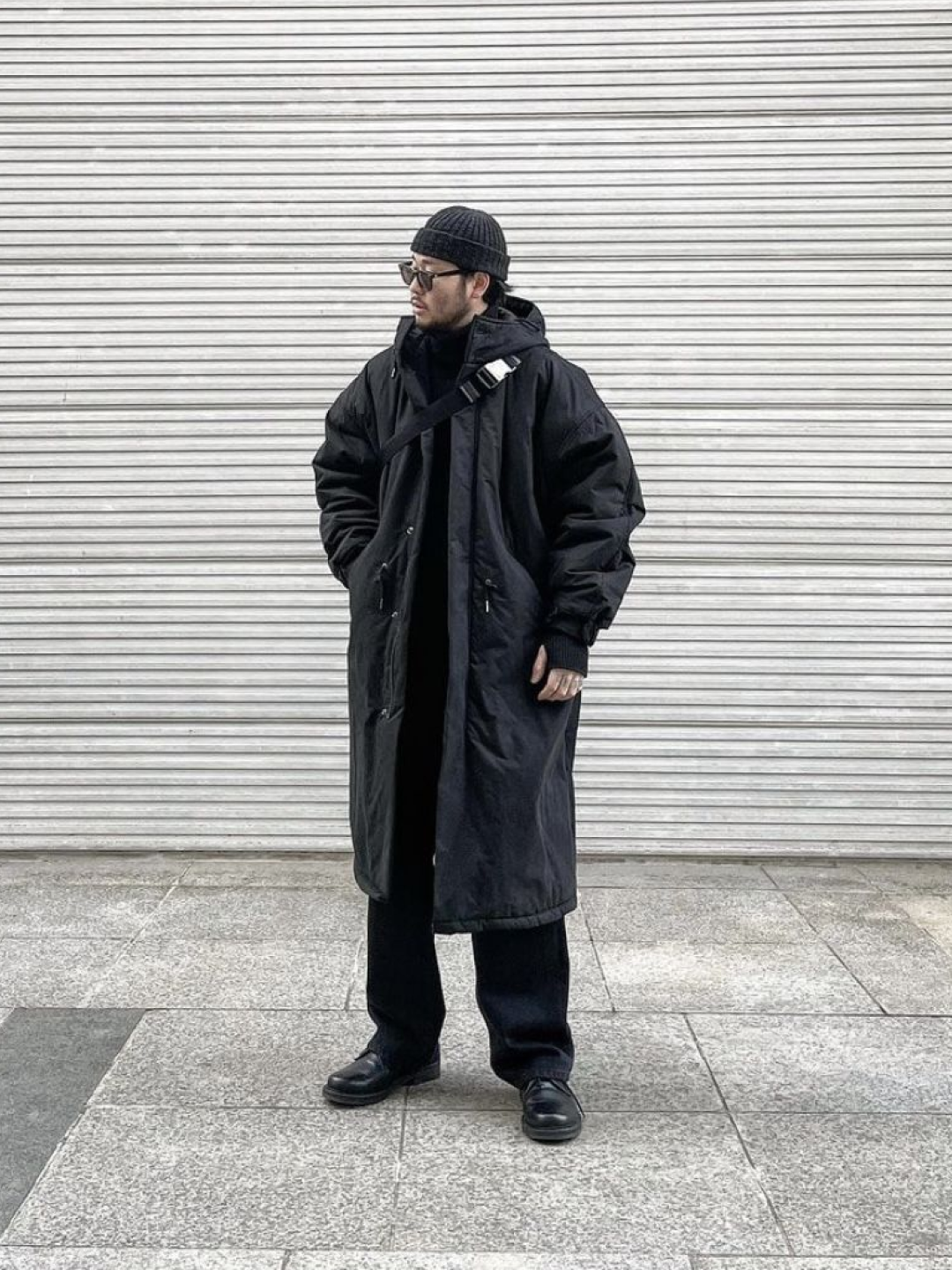 STU Layerd Pocket Mustang Brown, Montbell Neige Down Parka Green 착용 스타일 - 3