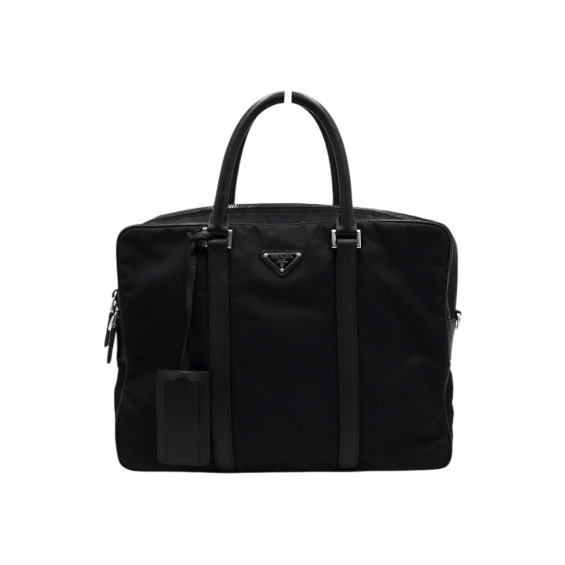 IT8J3IV5NKRC Prada 2VE002 Black Tessuto Nylon Men's Briefcase Tote Bag
