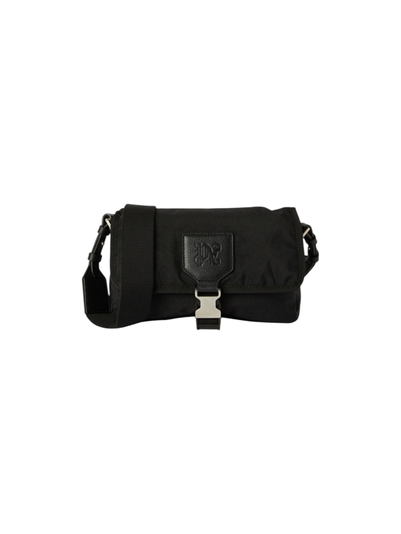 P9G4MPC99 Palm Angels Monogram Crossbody OR Black