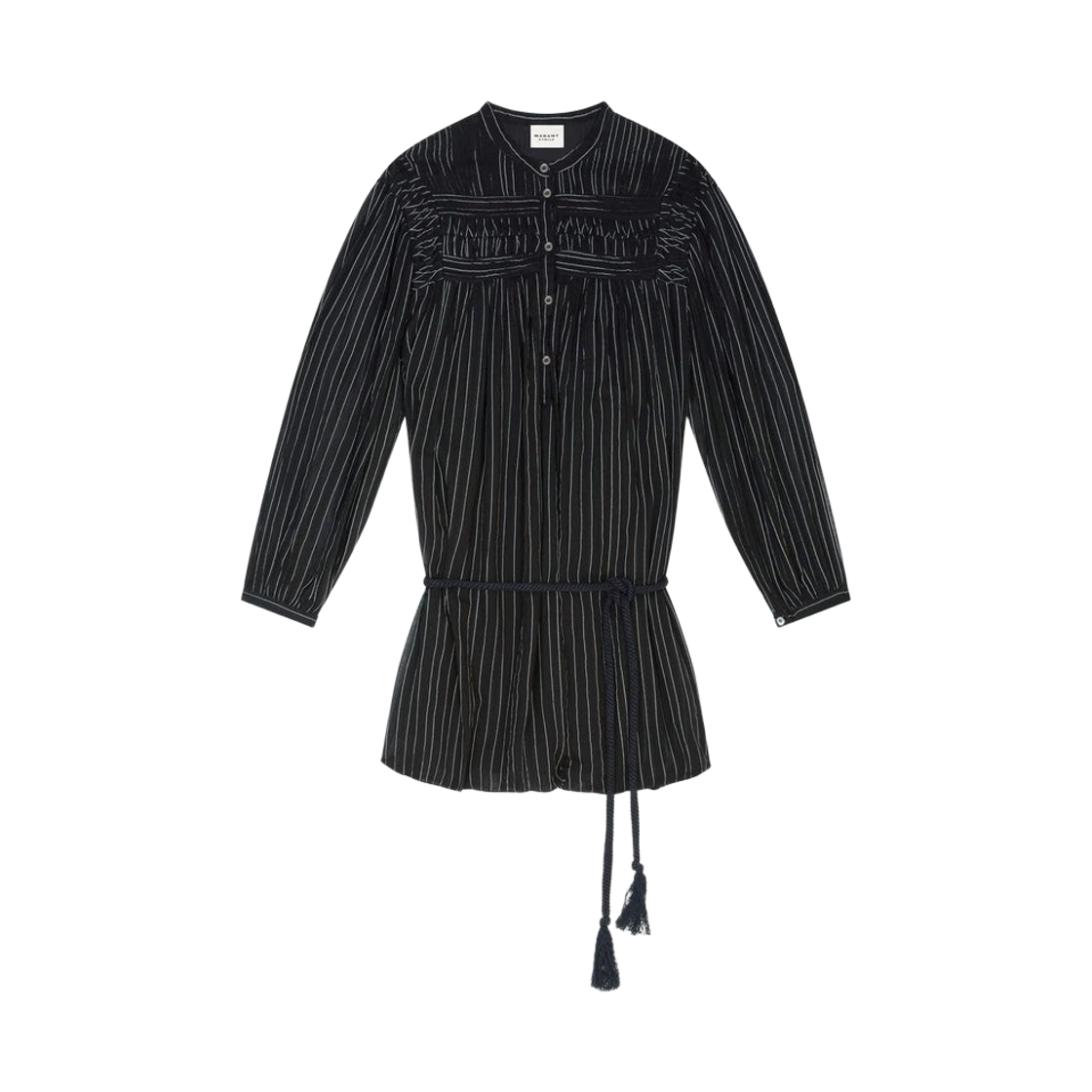 RO0337FA-B1I04E-02FK (W) Isabel Marant Leozi Dress Black - 24SS